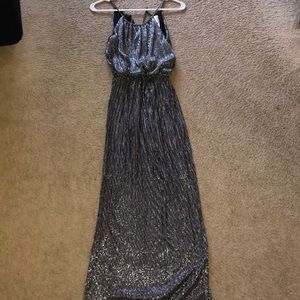 Shiny Metallic Dress